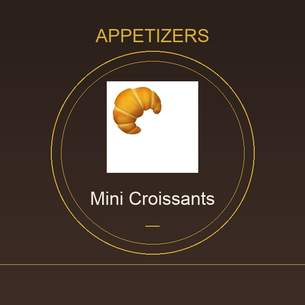 Mini Croissants